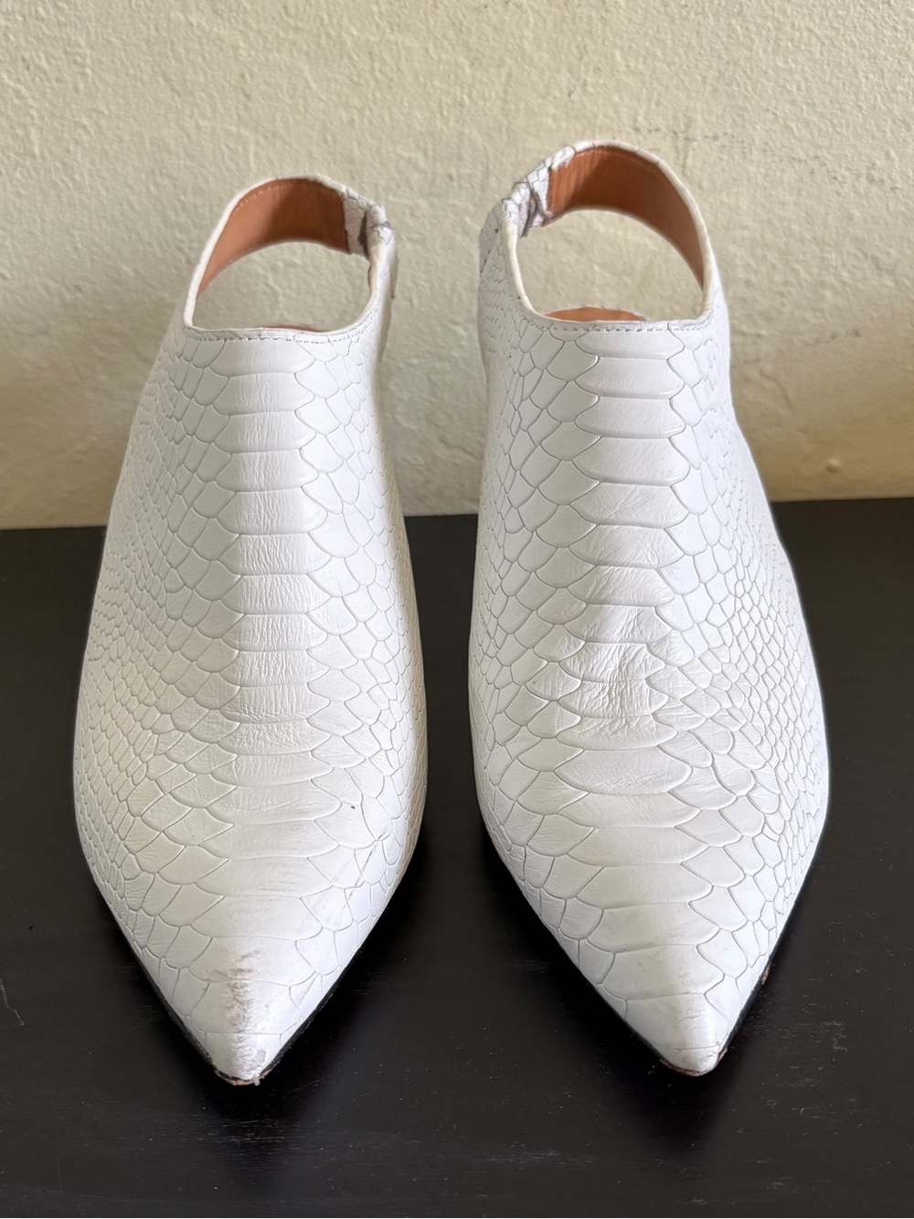 Joie Textured Pointed Toe Women’s Sling back booties